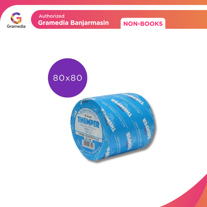 

Gramedia Banjarmasin - Thermal Paper Roll E-Print 80X80