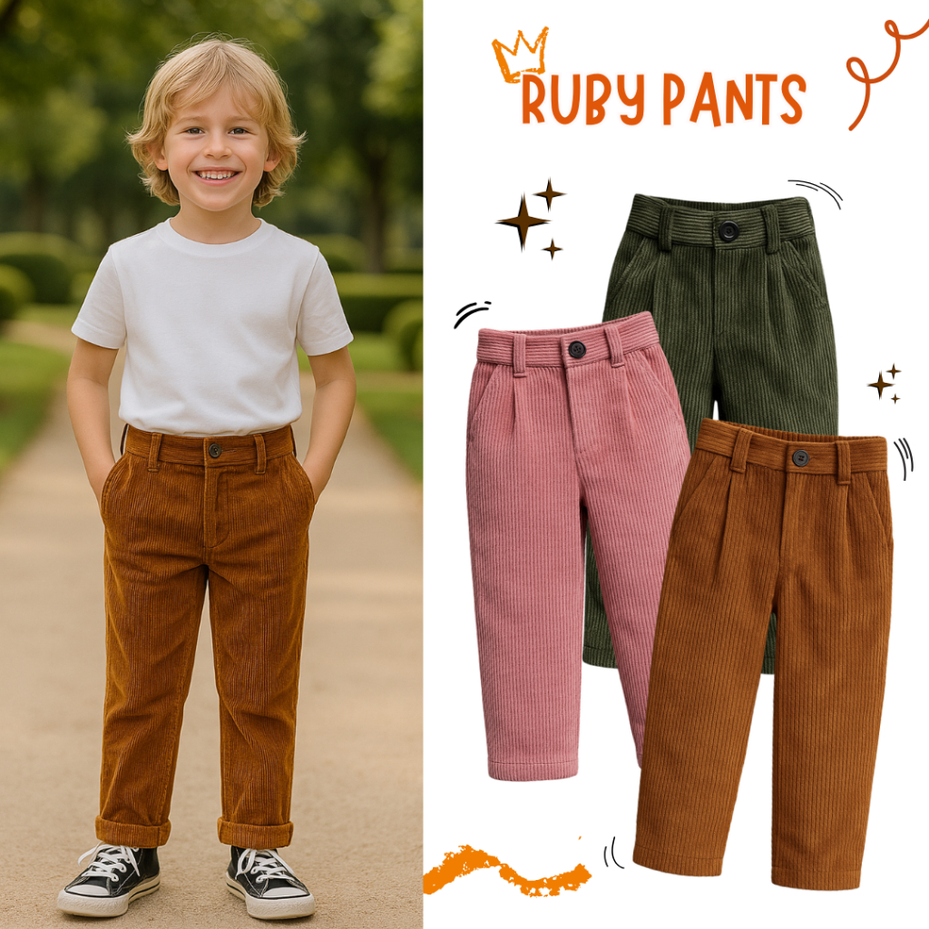 CELANA PANJANG ANAK TARTAN RUBY LAKI-LAKI Celana Panjang Anak 2 -10 Tahun Celana Panjang Vintage Cel