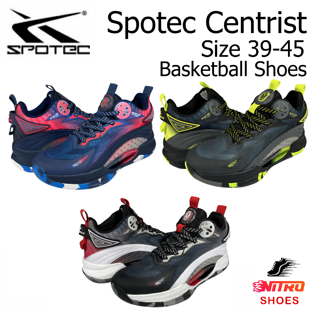 Spotec Centrist Sepatu Basket Basketball Shoes