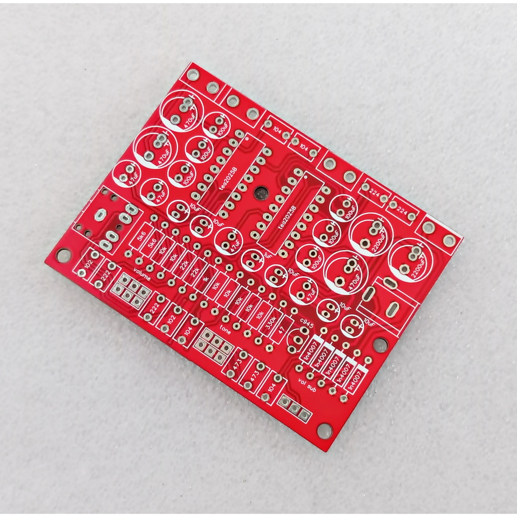 PCB 2.1 TEA2025b Mini Power Amplifier V.2