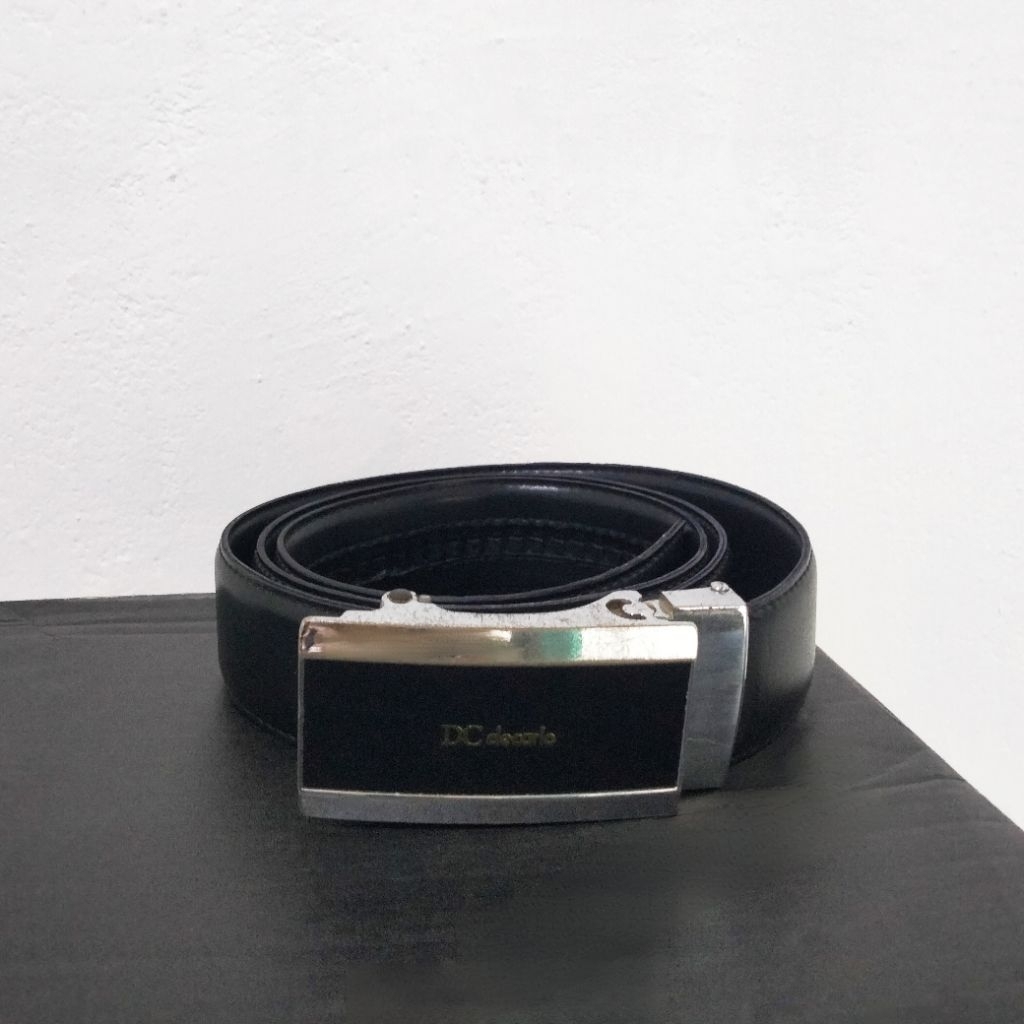 Ikat Pinggang / Gesper / Belt DC DECARLO Automatic Leather Black