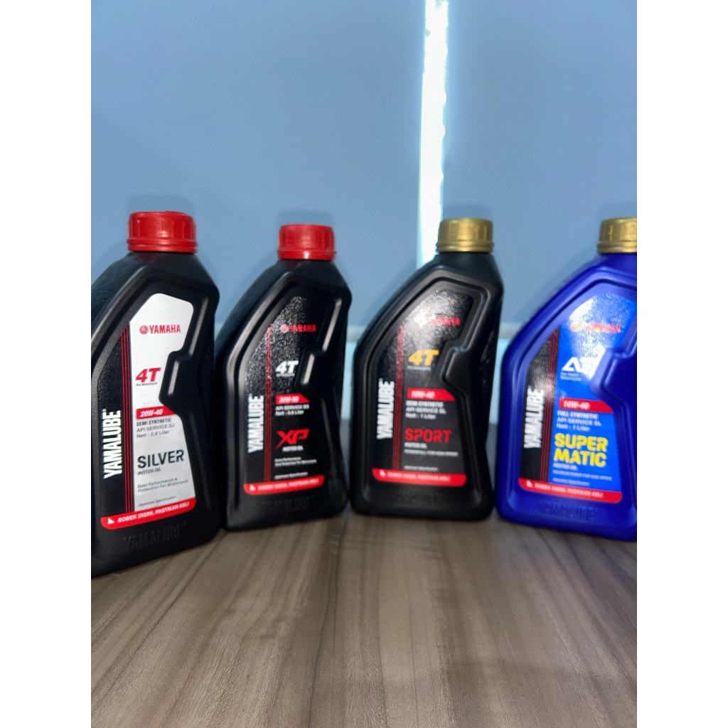 Oli Mesin Yamalube - Original/Asli - Silver, Matic, Super Matic, XP, Super Sport, Sport