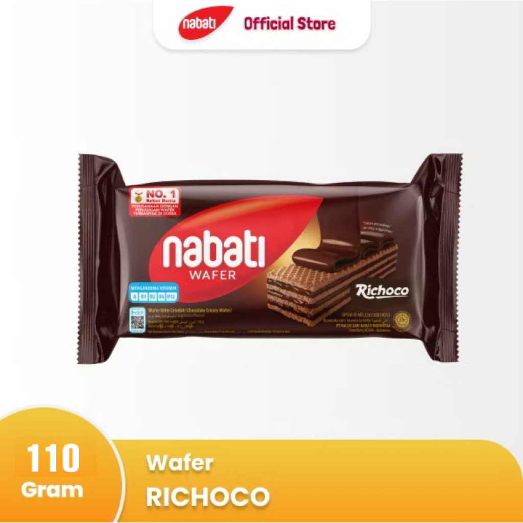 

WAFER NABATI COKLAT 110 Gram