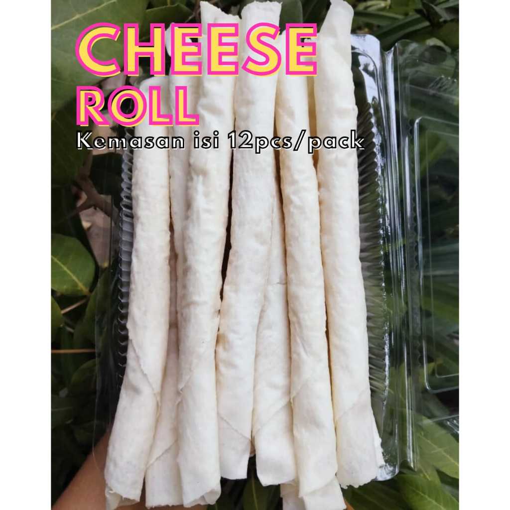

Frozenfood Homemade Keju Stik/Cheese Roll isi 12pcs (khusus pengiriman instan)