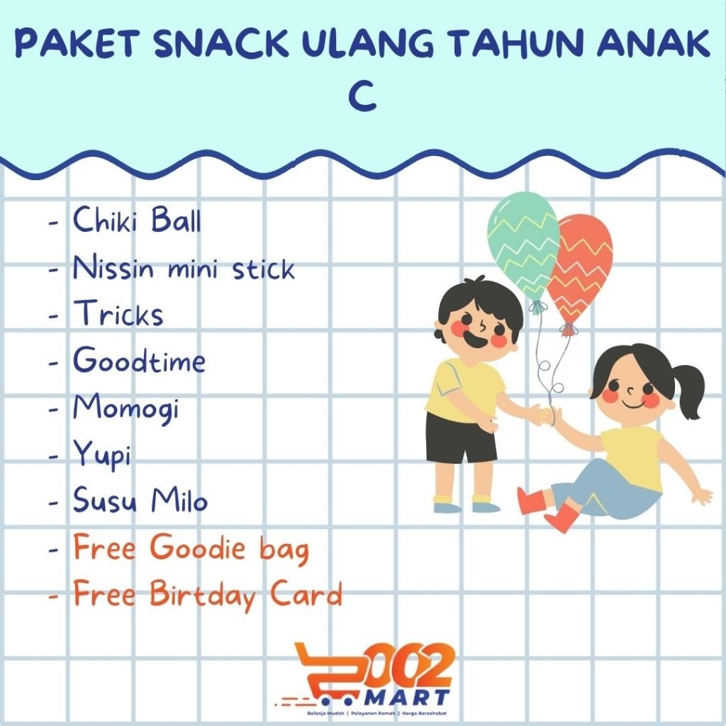 

Bingkisan murah Paket snack ulang tahun anak paket murah ulang tahun anak acara