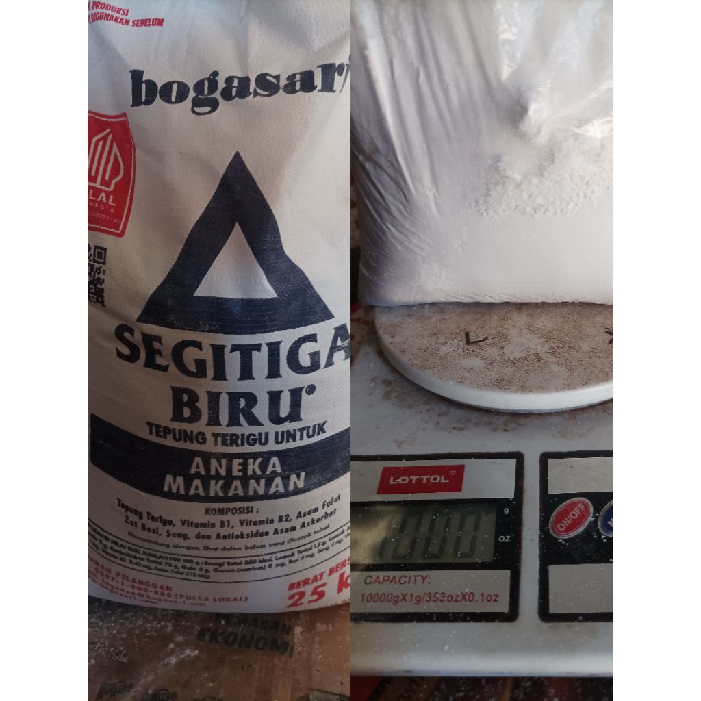 

Terigu segitiga Biru serbaguna