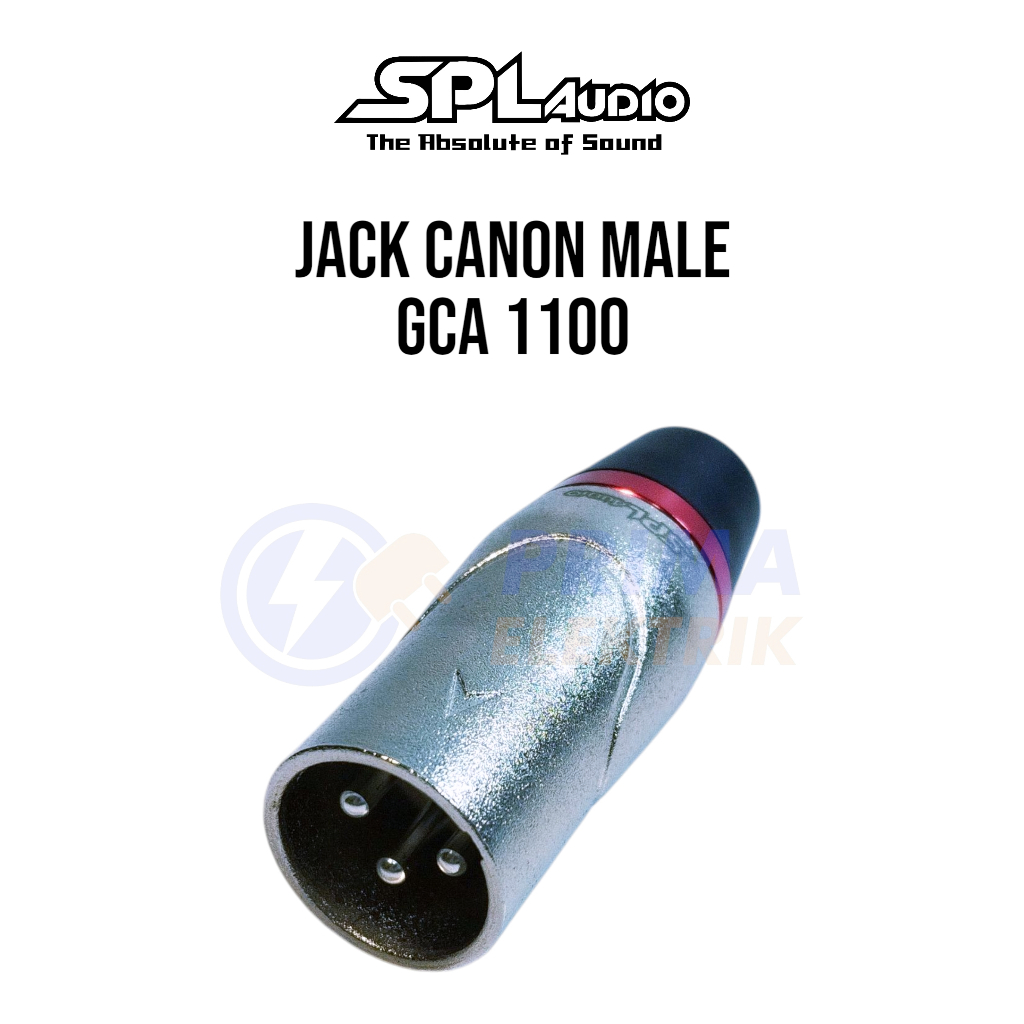 Jack Canon SPL AUDIO Male GCA 1100 - Connector XLR Male