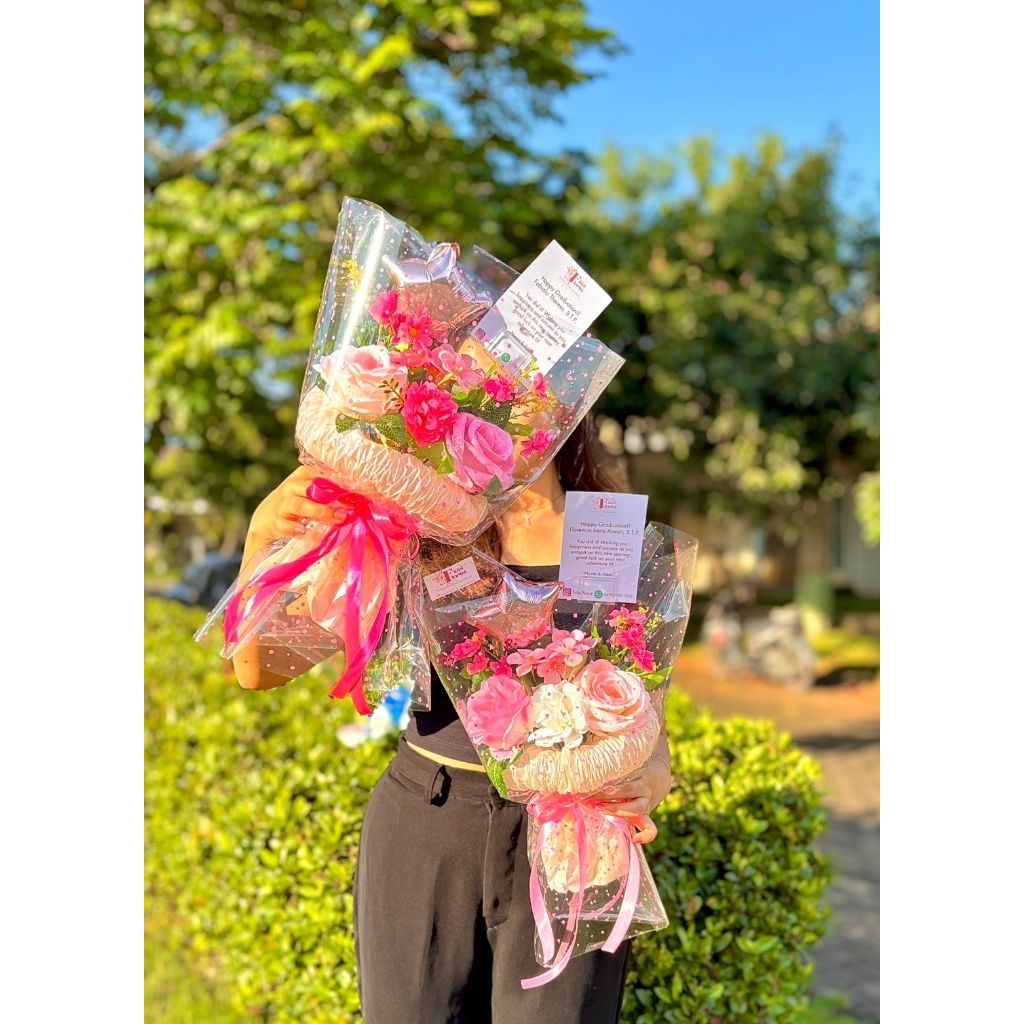 Fairy Bouquet – Buket Bunga Artificial Cantik | Kado Wisuda, Ulang Tahun, dan Valentine | Fidel Flor