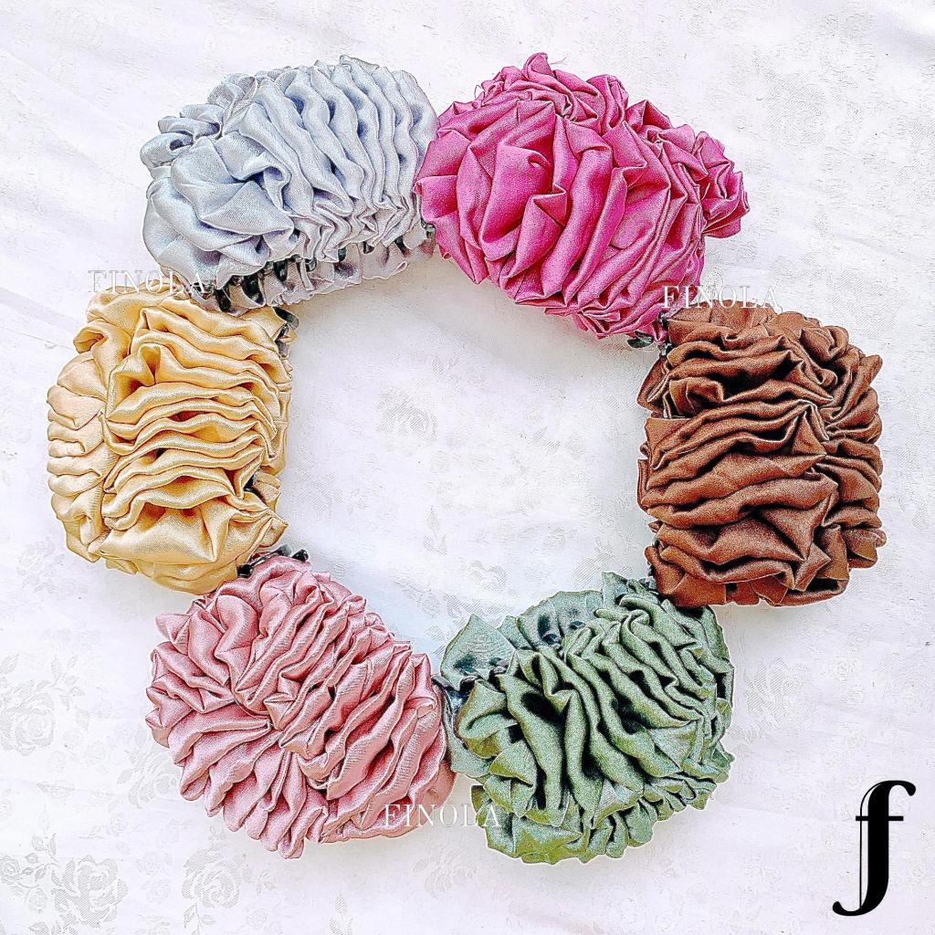 [TERMURAH] JEPIT CEPOL HIJAB / JEPIT RAMBUT KAIN / SCRUNCHIE HIJAB / CEPOL HIJAB HITAM / SCRUNCHIE J