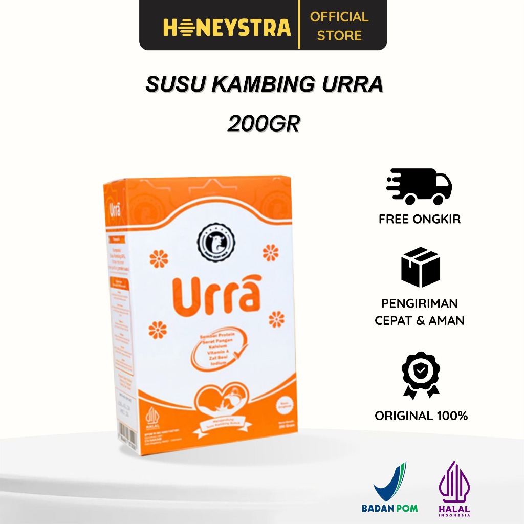 

URRA Susu Kambing Saanen Untuk Penambah Berat Badan Anak & Tinggi Badan Anak
