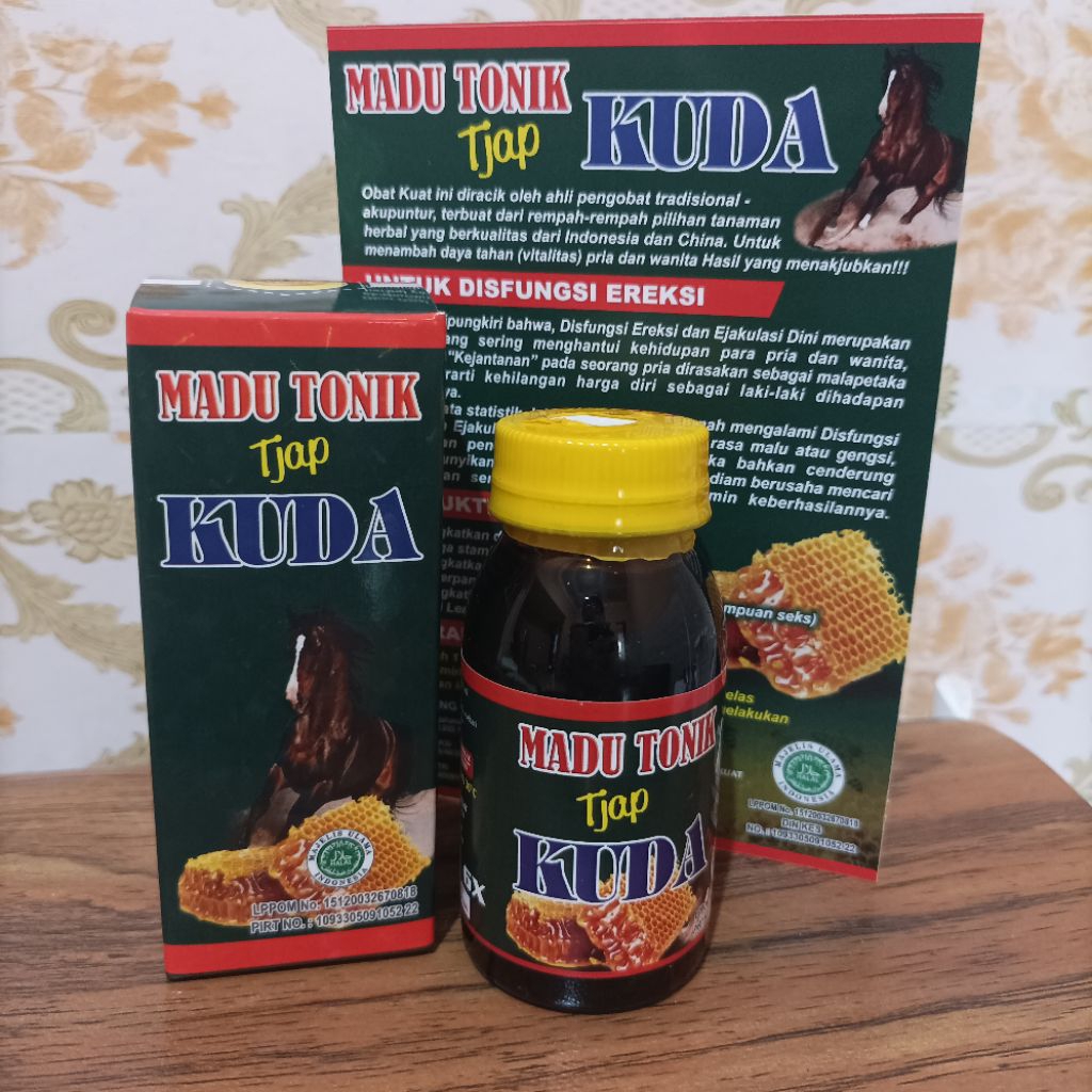 MADU TONIK CAP KUDA KUAT ASLI ORIGINAL TAHAN LAMA