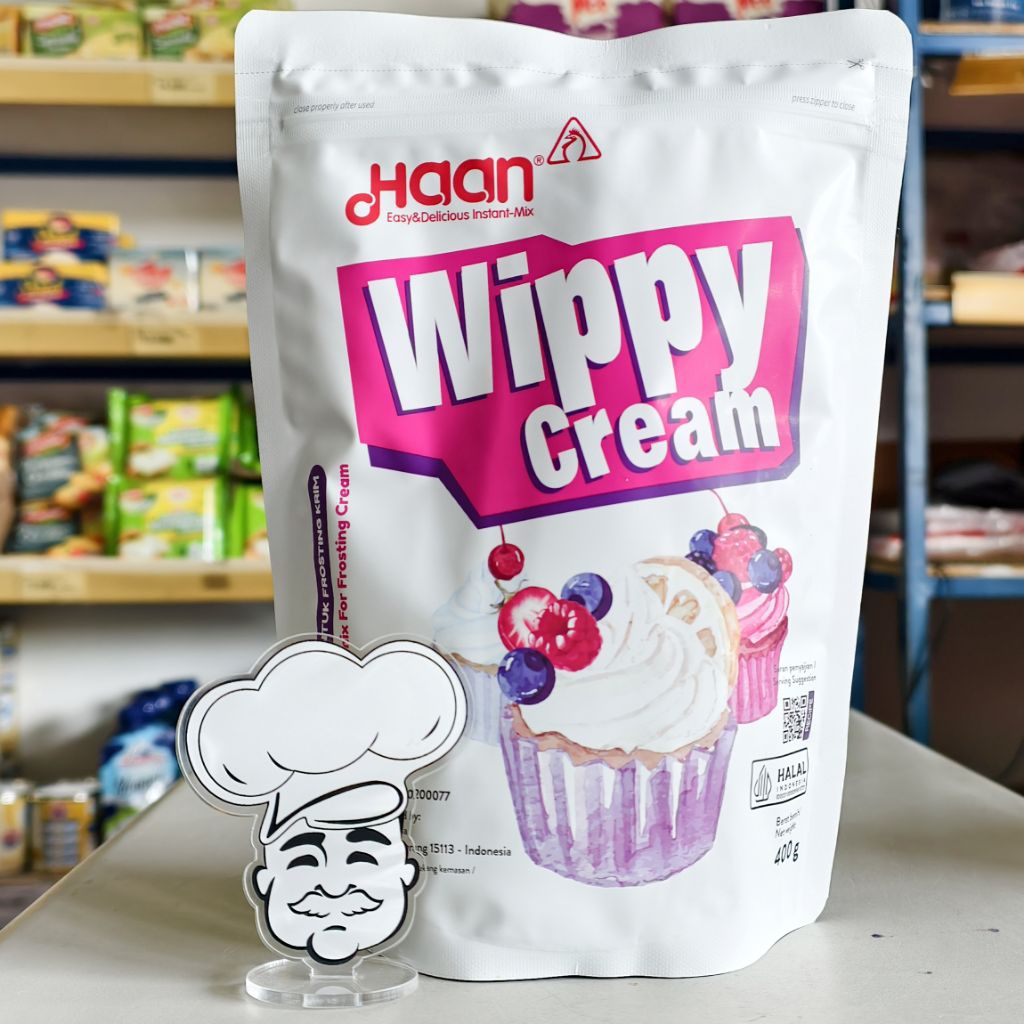 

Haan Wippy Cream 400Gr / Whip Cream Haan / Haan Whipping Cream Bubuk