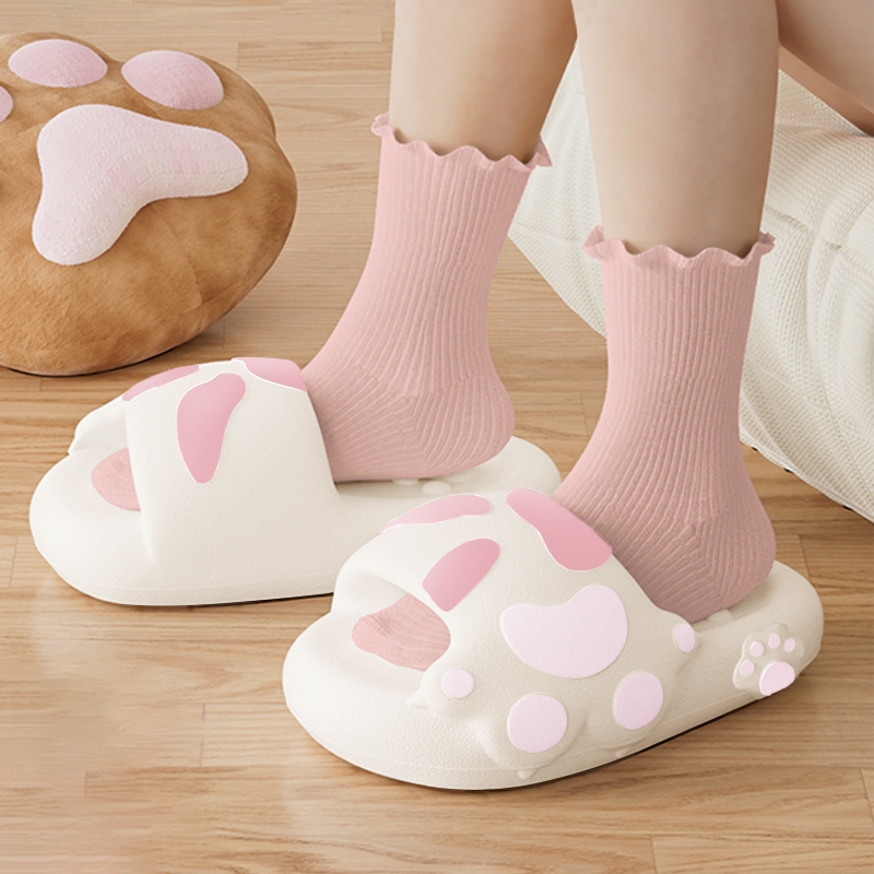 Sandal Wanita Kekinian Sendal Rumah Kamar Jelly Sandal Slop Kamar Karet Lucu