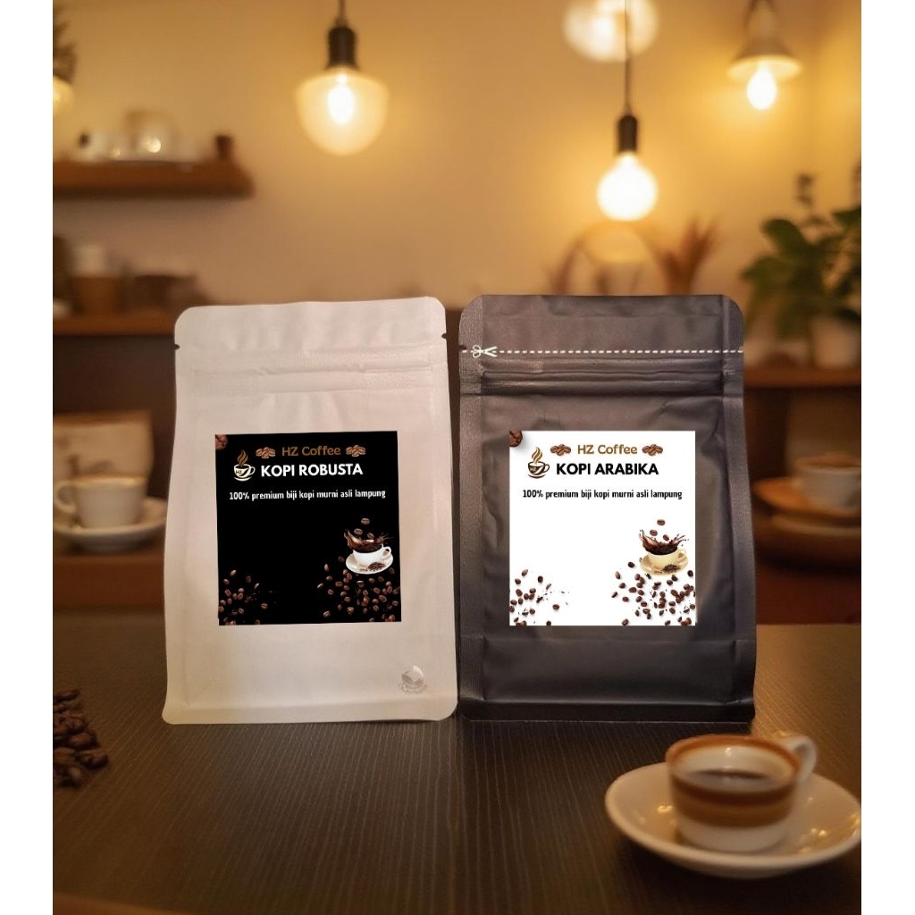

Kopi Biji/Bubuk Arabika Dan Robusta 100gr Murni Tanpa Campuran