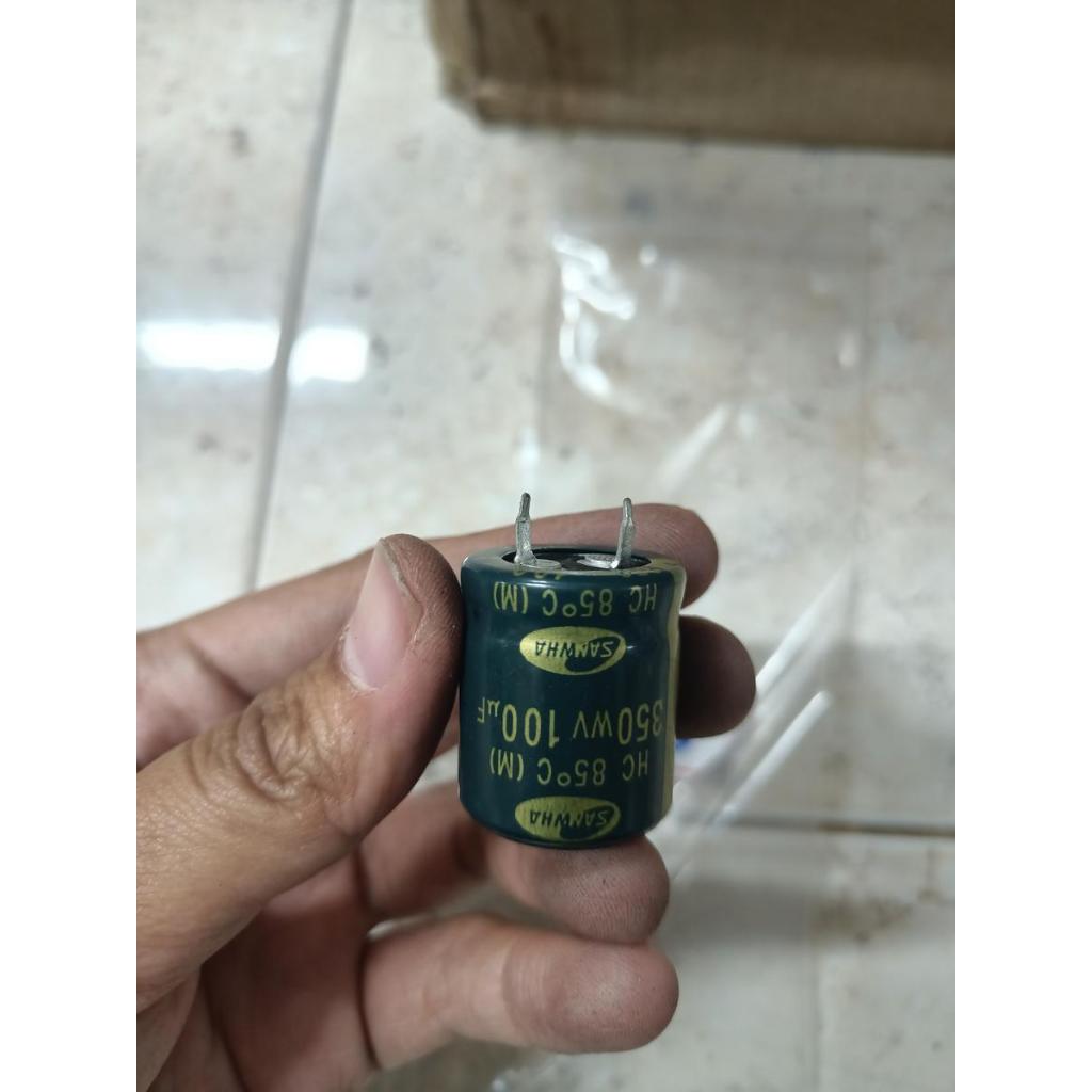 Elco Kapasitor 350v-100uf Samwha