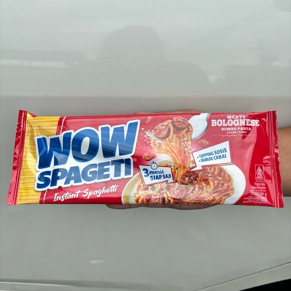 

WOW SPAGETI MEATY BOLOGNESE 84 GR