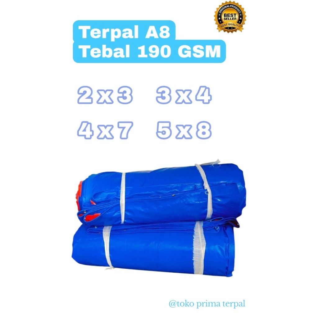 Terpal A8 Terpal Plastik Multifungsi Anti Air Anti Panas Terpal Ukuran Jadi 2x3 3x4 4x7 5x8