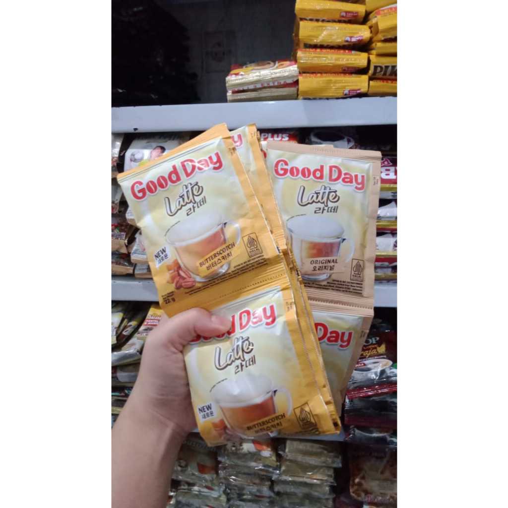

Good Day Latte 22g 1 Renteng Isi 10 Sachet