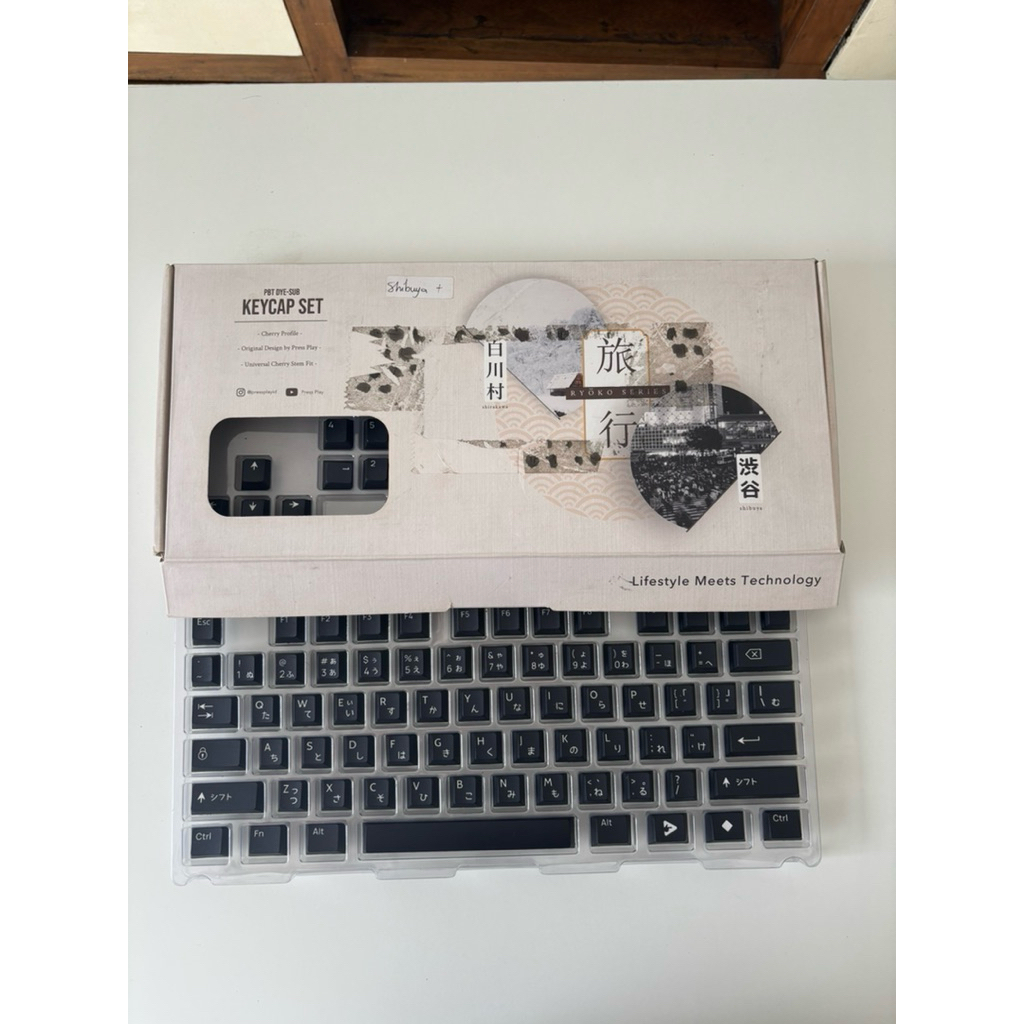 Pressplay shibuya keycaps mechanical keyboars