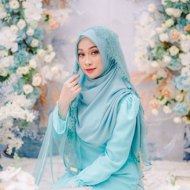 Adelus Veil Brokat Pengantin Veil Brokat Ibu Besan Slayer Pengantin Brukat Veil Brukat Veil Brokat