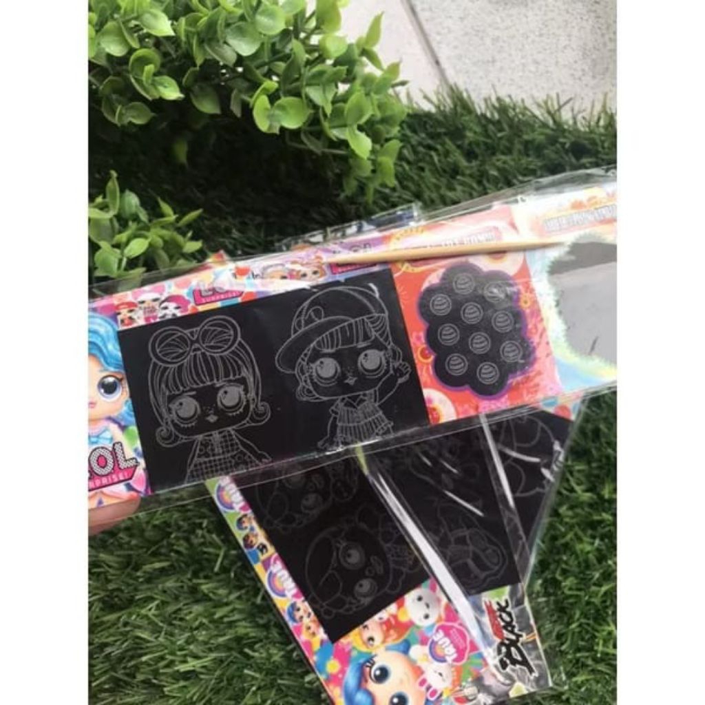 

Mainan gambar gosok atau gores