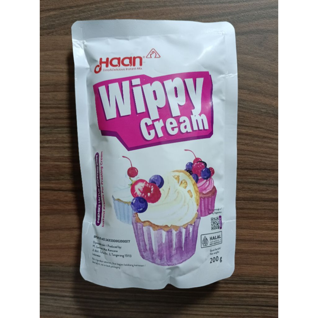

HAAN Wippy Cream 200gr