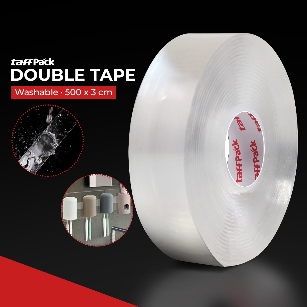 

Double Tape Lakban Perekat Transparent Dobel tip Solasi Bening Washable dobeltip Sticker 1 3 5 Meter 1M 3M 5M 1Meter 5Meter 3Meter Doubletape Dobeltip Lakban Dua sisi HP Handphone Phone