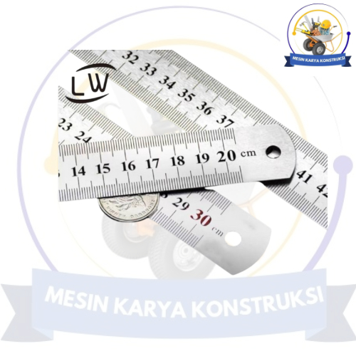 

PENGGARIS STAINLESS STEEL HIGH QUALITY - 2000MM / 200 CM / 2 METER
