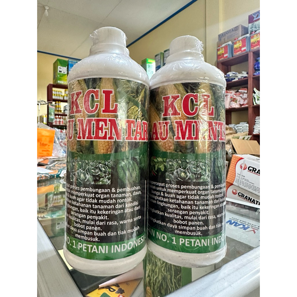 KCL CAIR KILAU MENTARI 1 LITER - PUPUK CAIR KCL