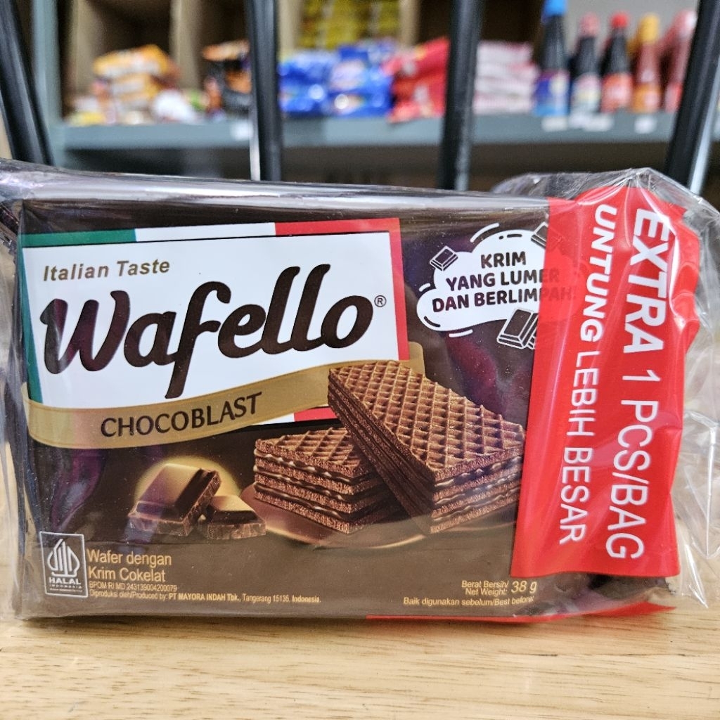 

Wafello Wafer 38gr isi 10 Bks