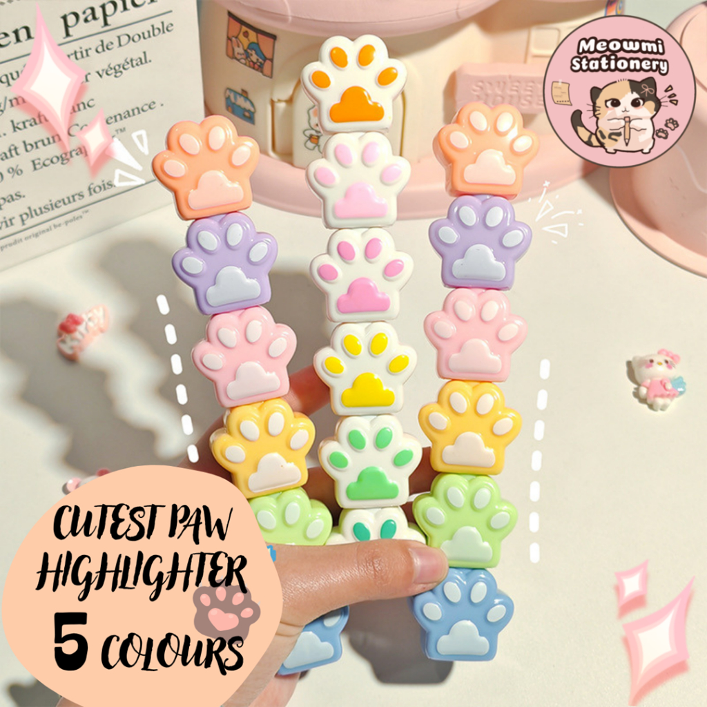 

Highlighter Stabilo Bentuk Paw 5 Warna HGL0019