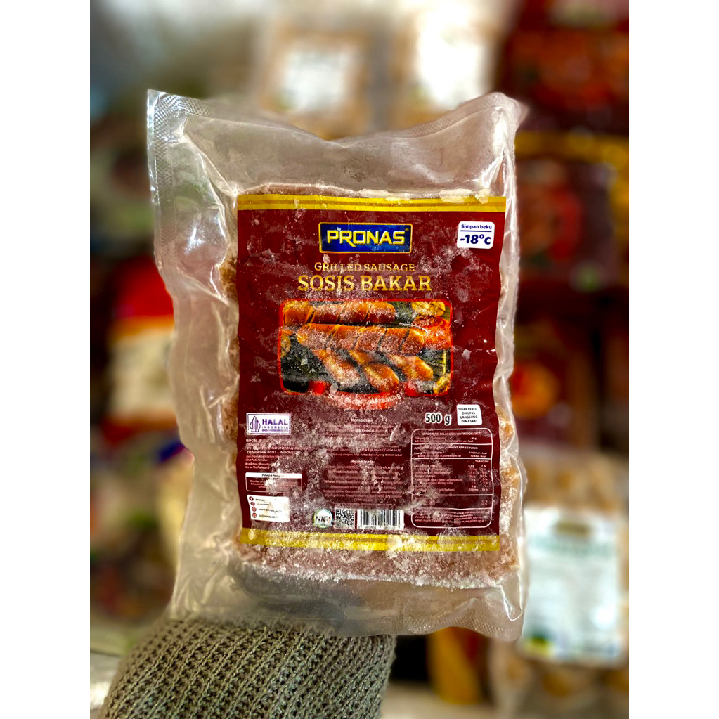 

PRONAS sosis bakar 500gr /sosis sapi bakar frozen