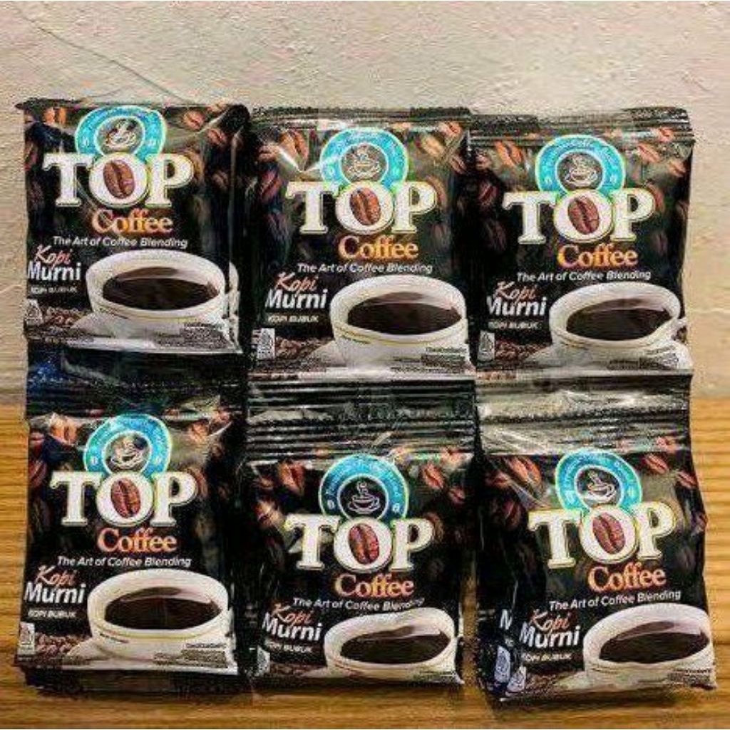 

Wings Food Top Coffee Murni Kopi Bubuk Robusta & Arabika Berkualitas Tinggi Aroma Harum Cita Rasa Kuat Mudah Seduh