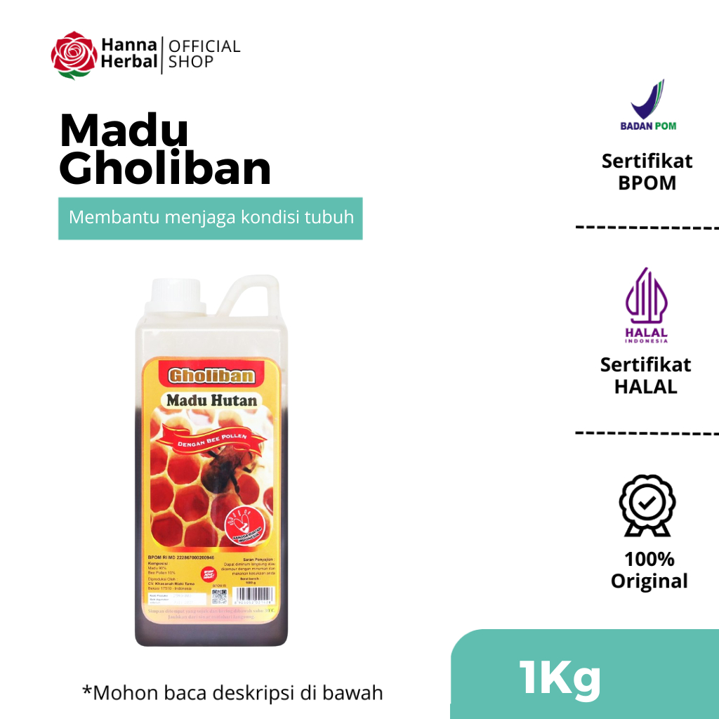 

Madu Kalimatan Hutan Gholiban KLM 1kg