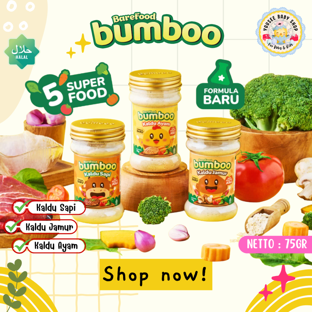 

Bumboo Kaldu Mpasi Non MSG 75gr By Barefood Tanpa Gula Garam Kaldu Ayam Kaldu Sapi Kaldu Jamur