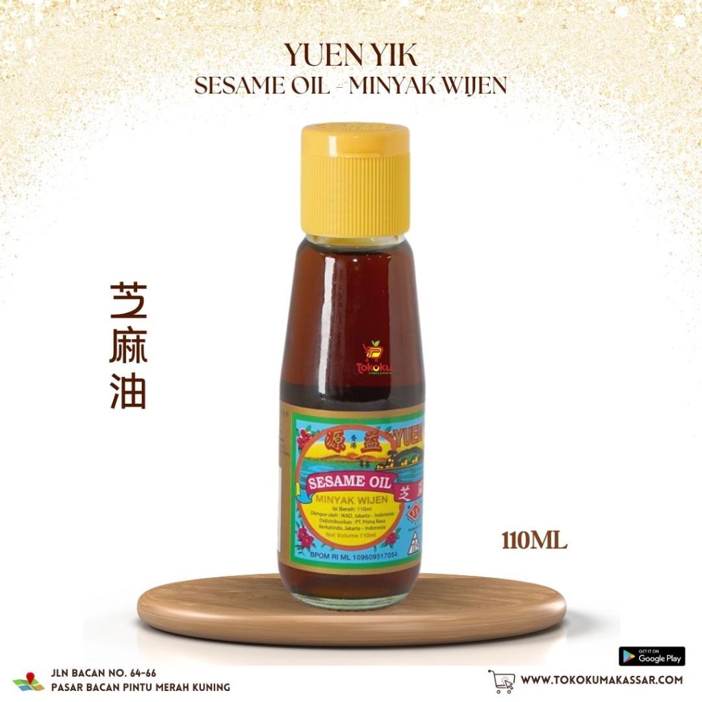 

Yuen Yick Sesame Oil 110ml - Minyak Wijen Import Hongkong