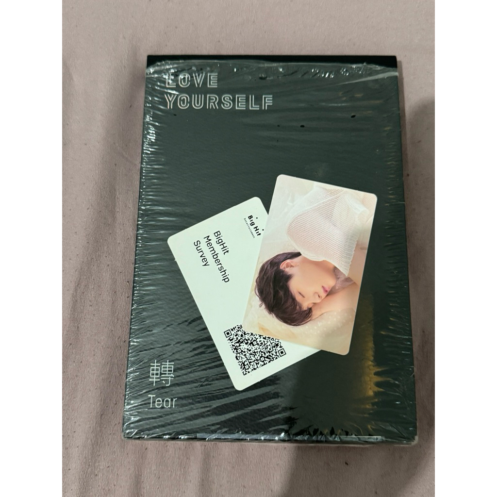 preloved album BTS LOVE YOURSELF tear