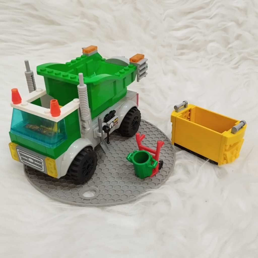 Lego MOC Juniors Garbage Truck Truk Mobil Sampah ori original asli