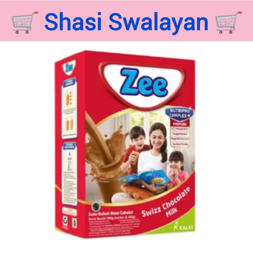

Zee Nutripro Complex 875 g - Vanila/ Coklat Susu Bubuk Pertumbuhan Anak