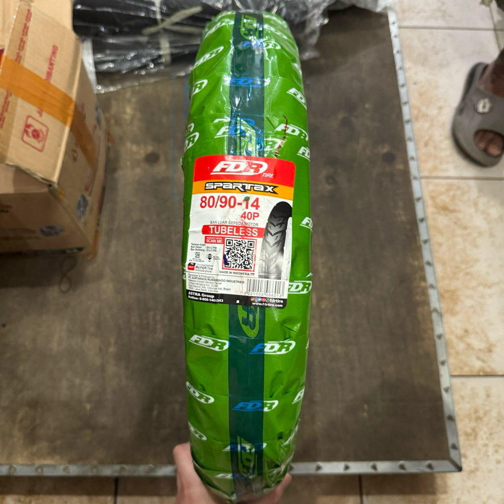 Ban Luar Motor FDR Spartax Tubeless