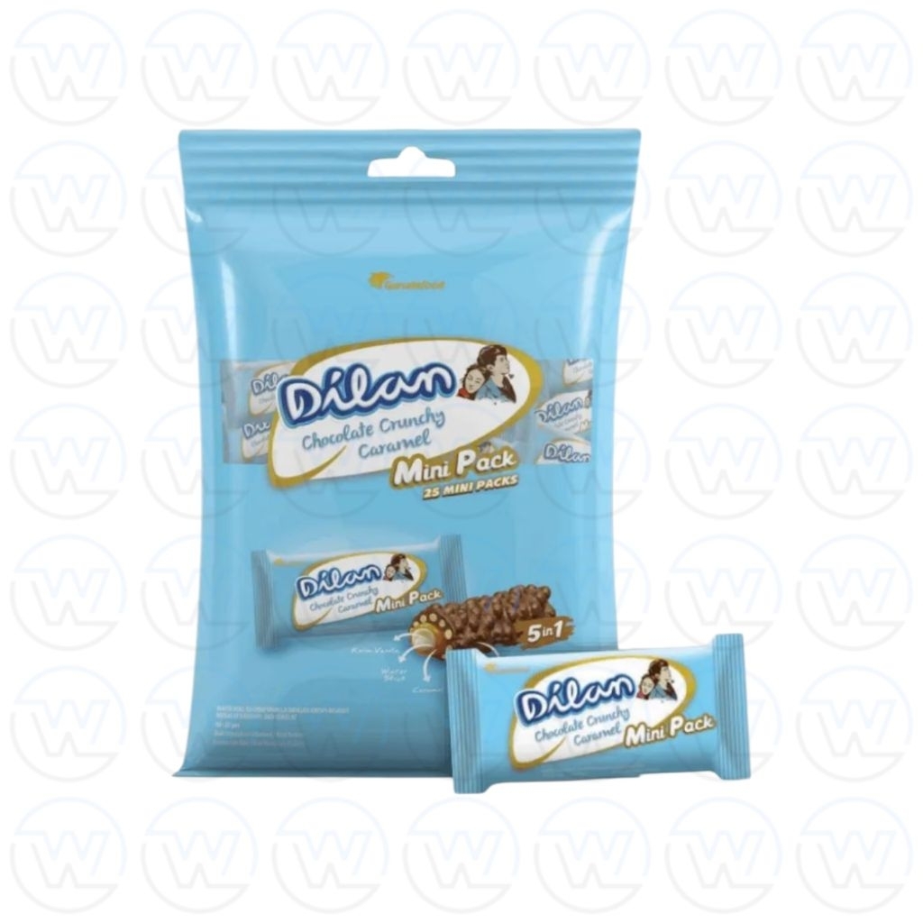 

Dilan Chocolate Crunchy Caramel Minis 9,5gr × 25pcs