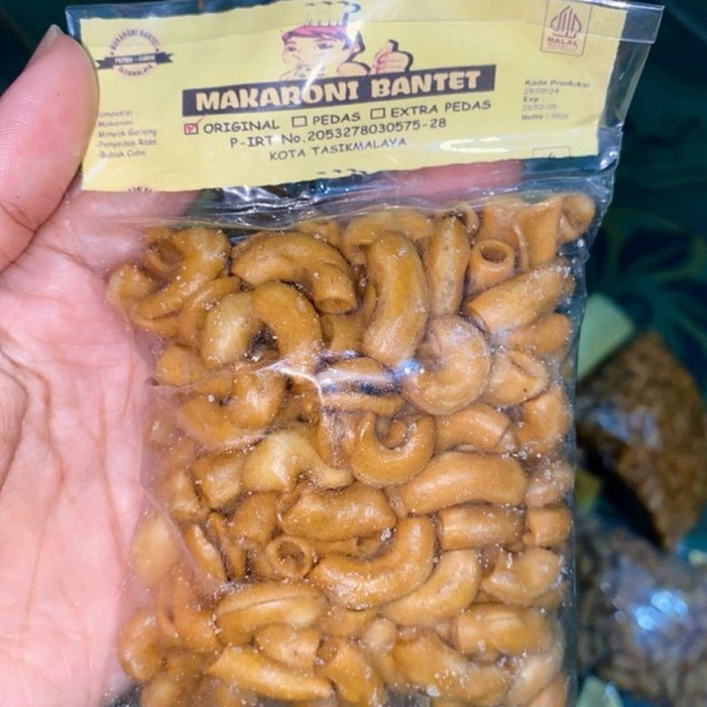 

12 pcs makaroni bantet cap koki / makaroni bantet Tasikmalaya