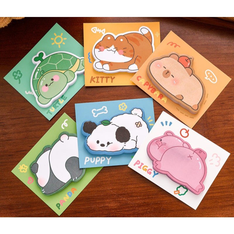 

(COD BISA) NOTE CUTE ANIMAL STICKY NOTES MOTIF BINATANG LUCU & UNIK TEMPELAN KERTAS MEMO