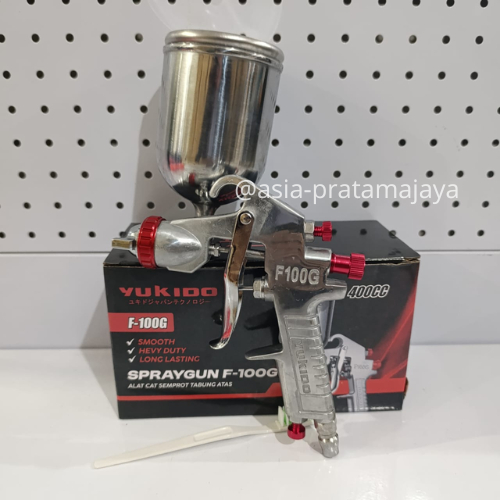 Spraygun Tabung Atas F100G Tekanan Tinggi / Spray Gun F100 G High Pressure / Alat Semprot Cat Duco F