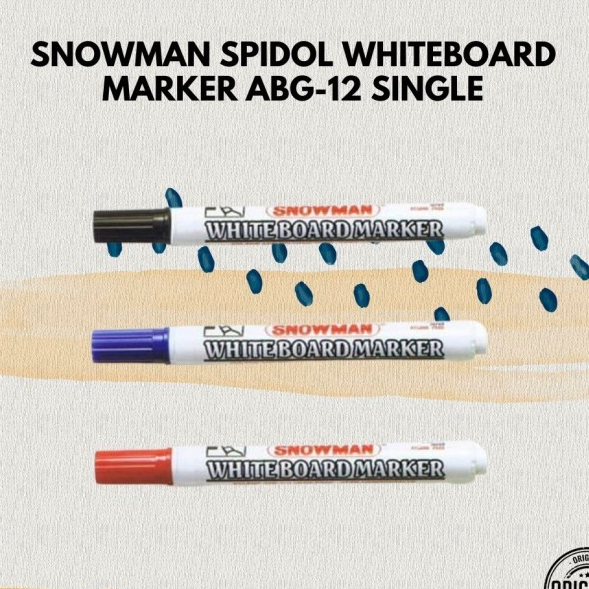 

Snowman Spidol Whiteboard Marker ABG-12 single