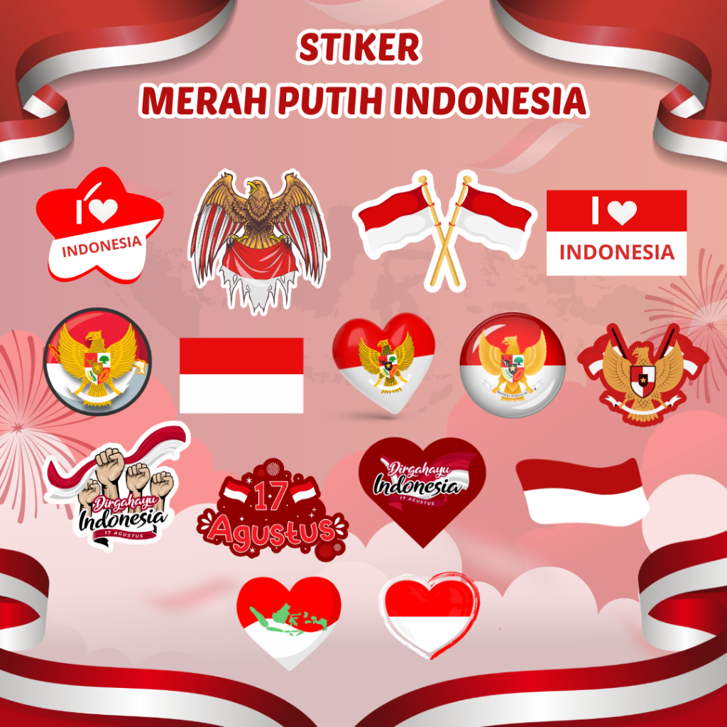 

( 20 PCS ) Stiker Pipi Bendera / Sticker Merah Putih / Sticker Bendera Tempel Pipi / Anak Dewasa / STIKER BENDERA INDONESIA /STIKER KEMERDEKAAN INDONESIA / Stiker 17 Agustusan / Stiker burung garuda Indonesia / Stiker karnaval agustusan