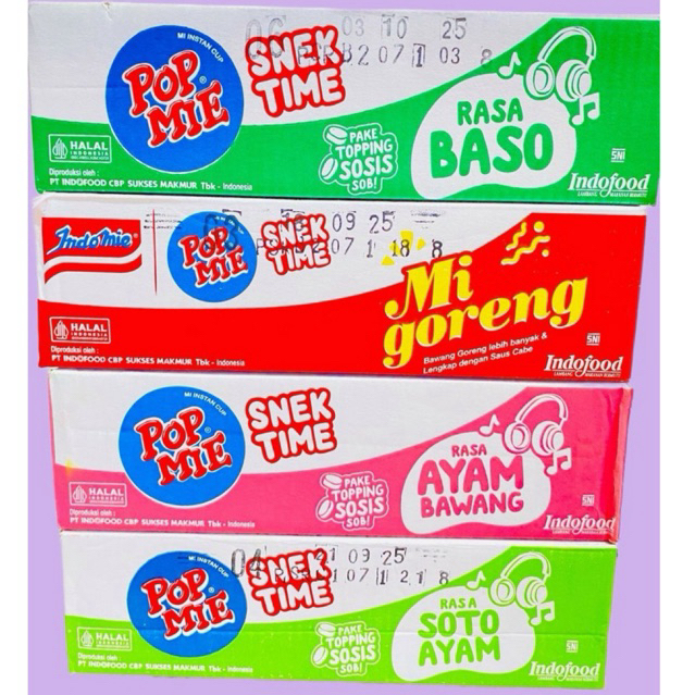 

(1 DUS ISI 12 PCS) POP MIE MINI