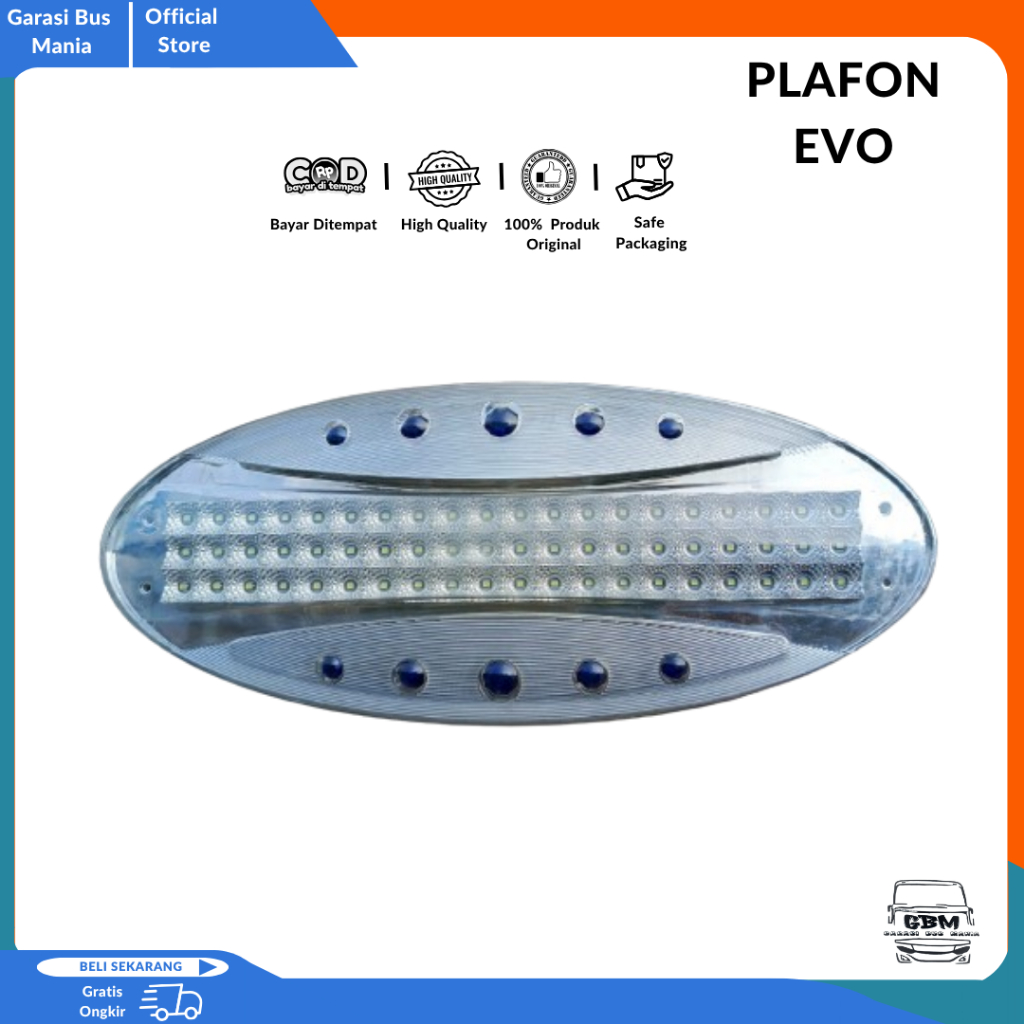 LAMPU PLAFON BUS EVO/UFO LED
