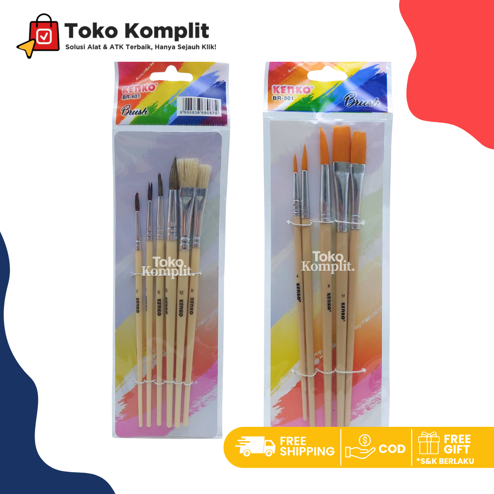 

Komplit - Kuas Lukis Set Kenko
