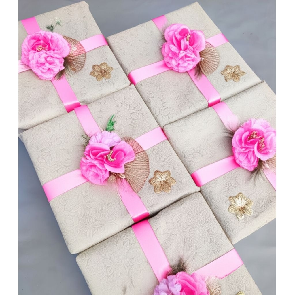 Paket hidden seserahan / hidden seserahan varian warna pink (per 1 pcs)